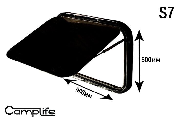 Окно откидное CampLife S7, 900x500мм