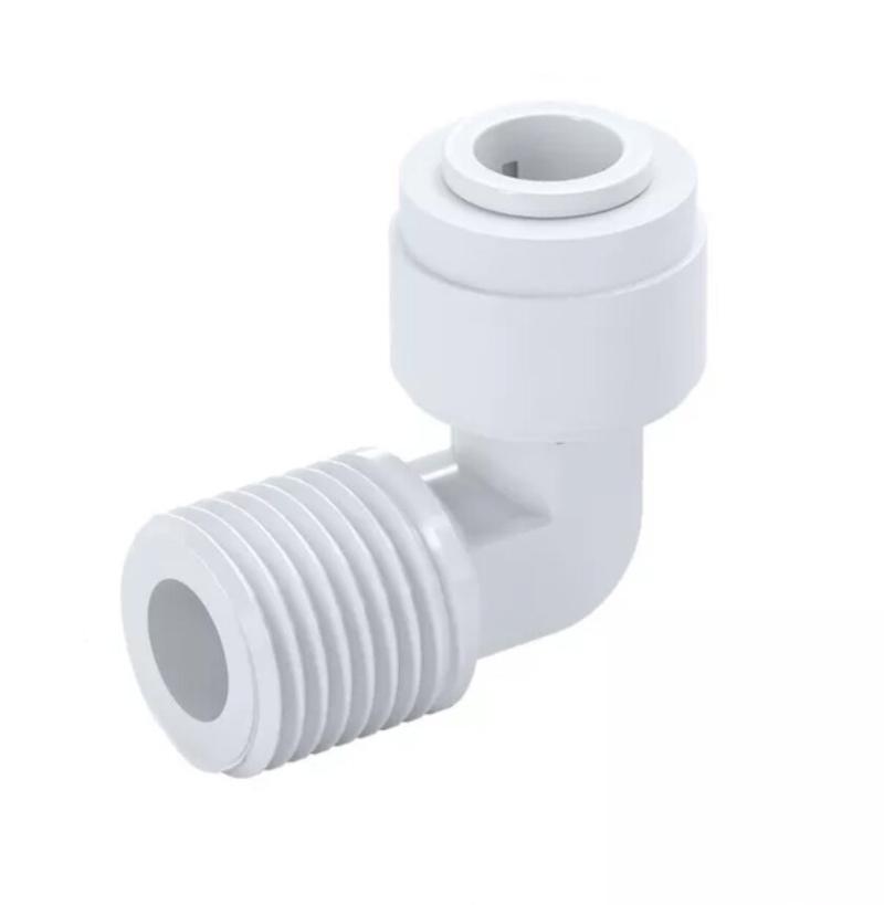 Адаптер для шланга угловой, UniQuick 12мм, 1/2 НР