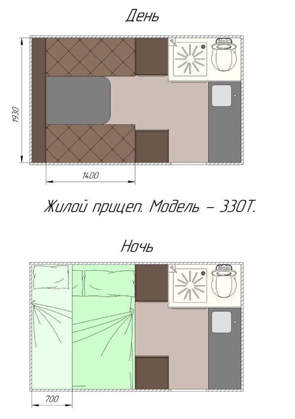 Прицеп Grasshopper 330Т, 2023