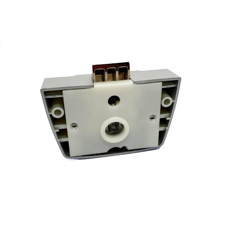 Замок душевой одноточечный, серебристый