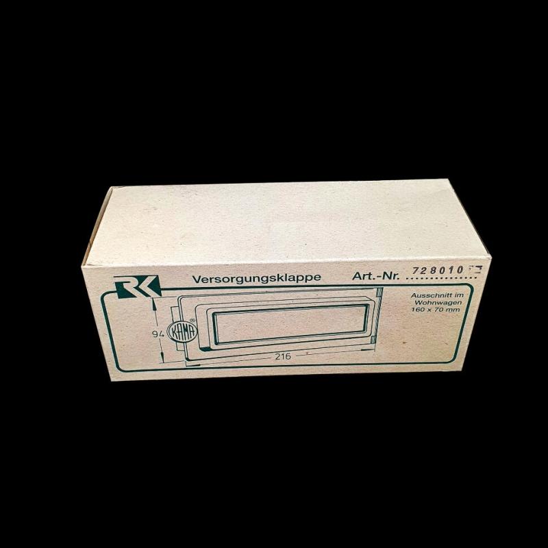 Розетка внешняя Reich для подключения газа и воды, с ключем, цвет белая