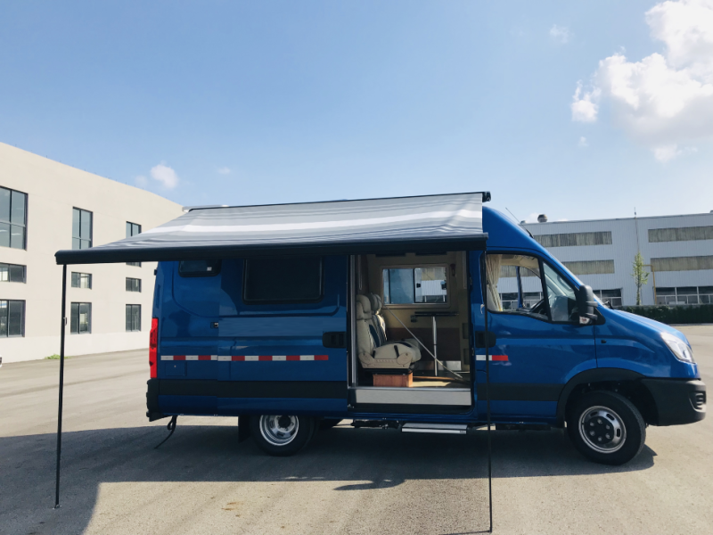 Маркиза накрышная электро Camplife 4 м черная, черный жемчуг