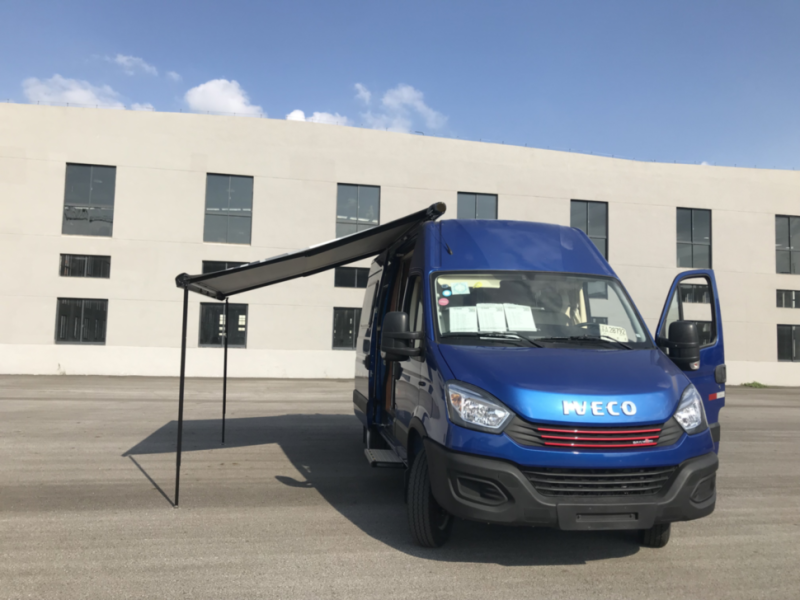 Маркиза накрышная электро Camplife 4 м черная, черный жемчуг